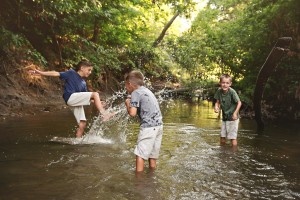 Creek Photo Session - Champaign Photographer