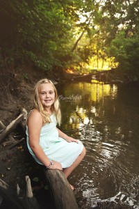 Creek Photo Session - Mahomet Photographer