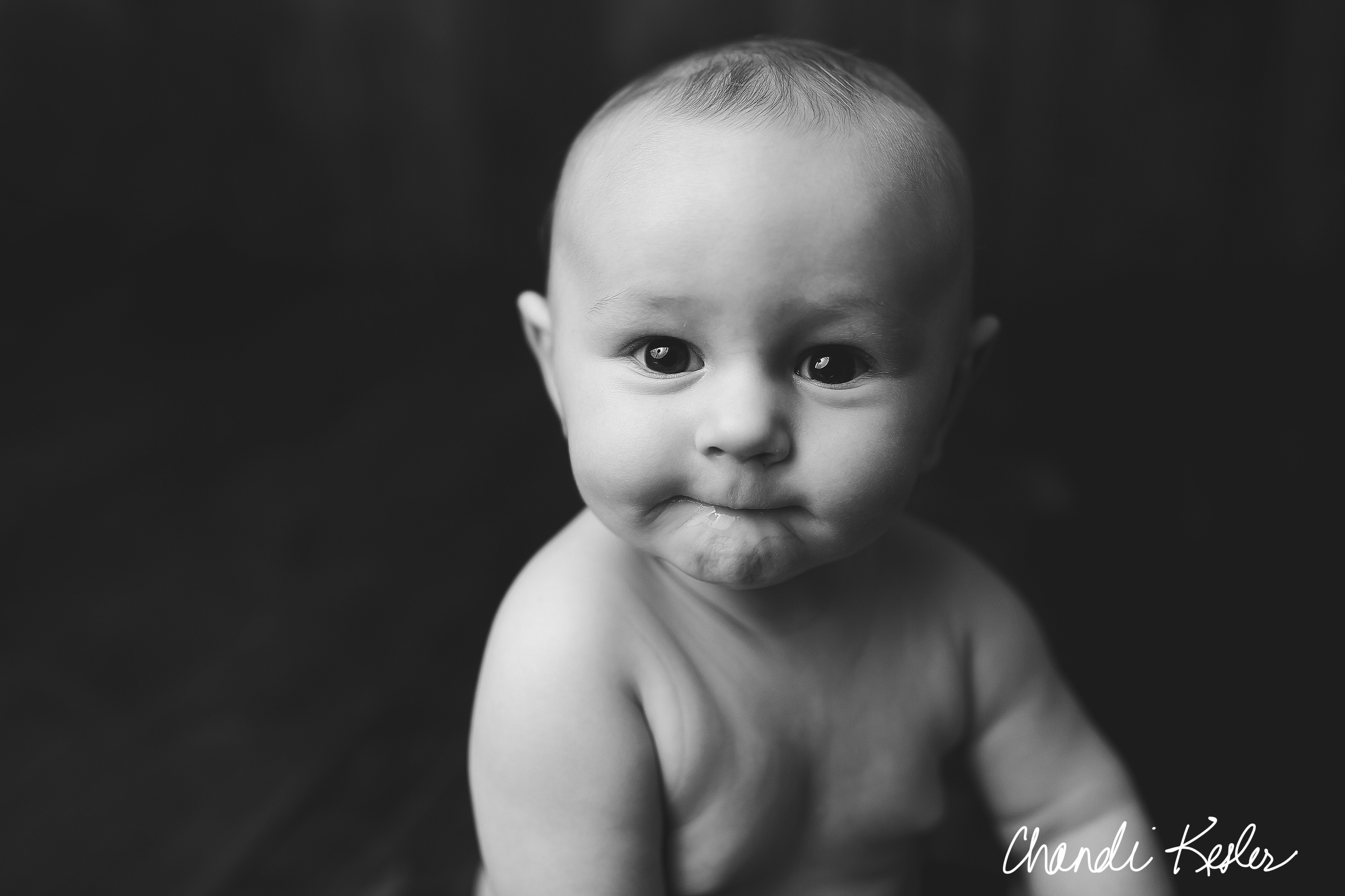 6 Month Milestone Session with Coby | Bloomington IL Baby Urbana IL Photographer