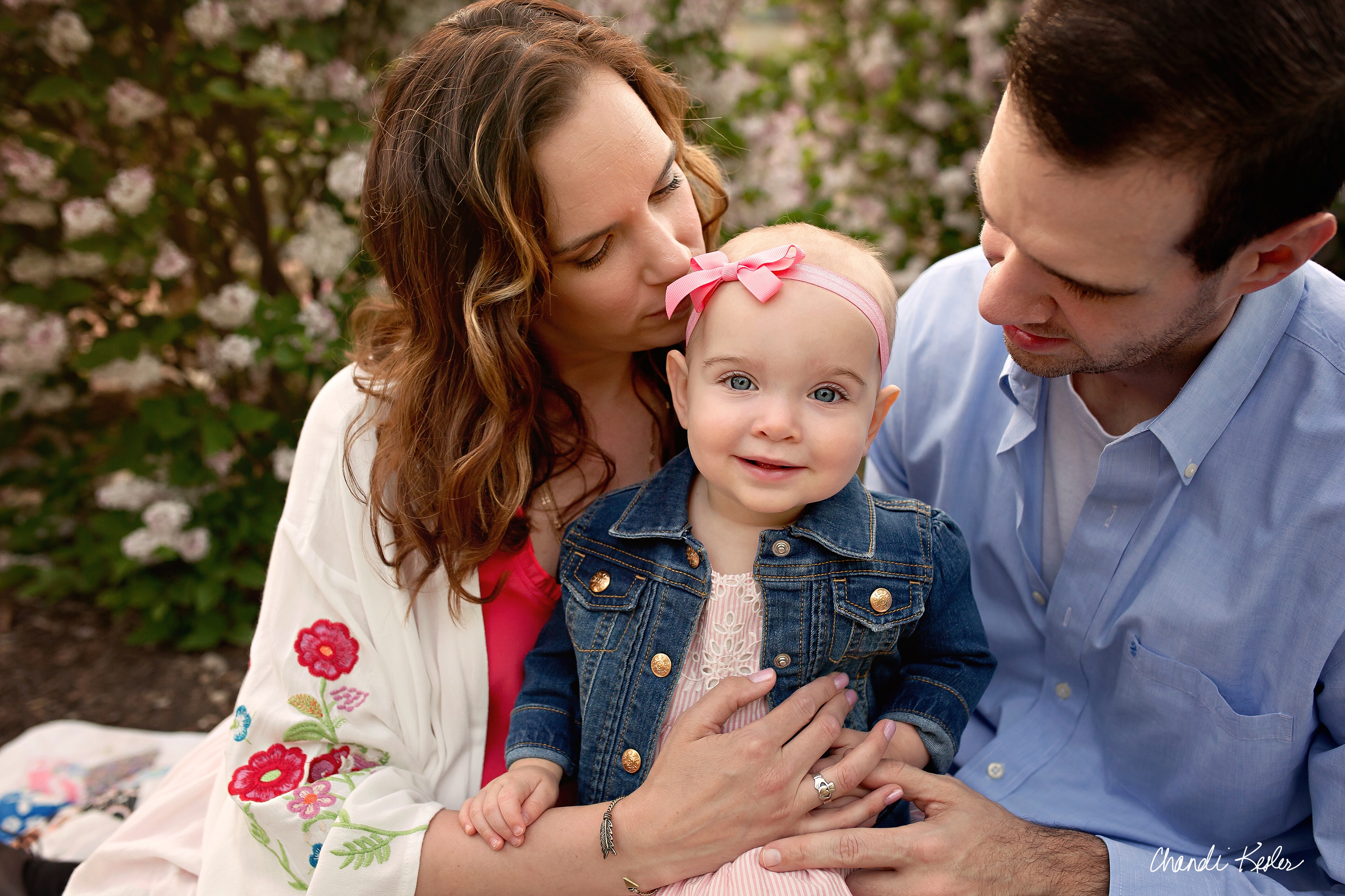 12 Month Family Session with Charlotte | Peoria IL Family Morton IL Baby Photographer