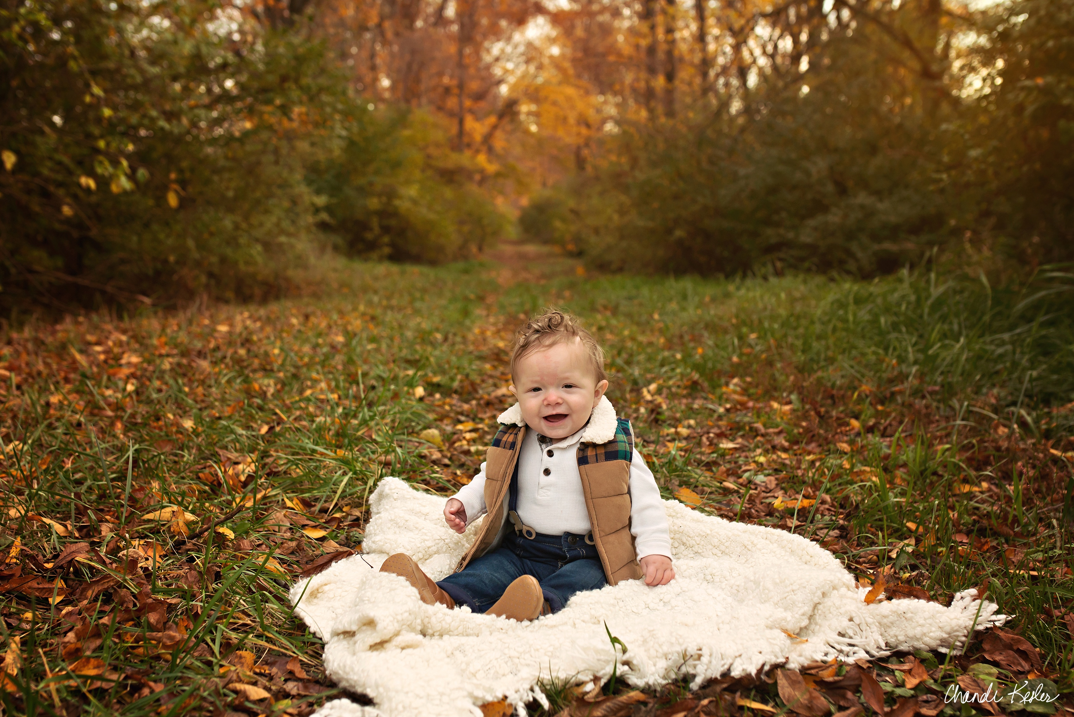 6 Month Milestone Session with Will | LeRoy IL Newborn Champaign IL Baby Photographer