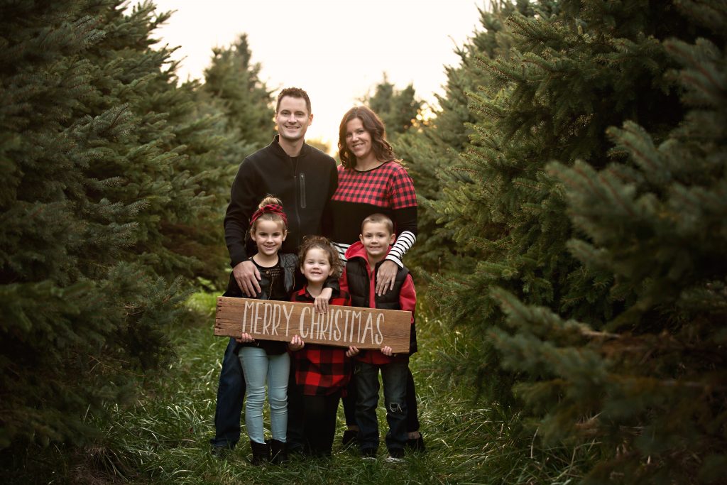 Tree Farm Mini Sessions | Champaign IL Family Rantoul IL Child