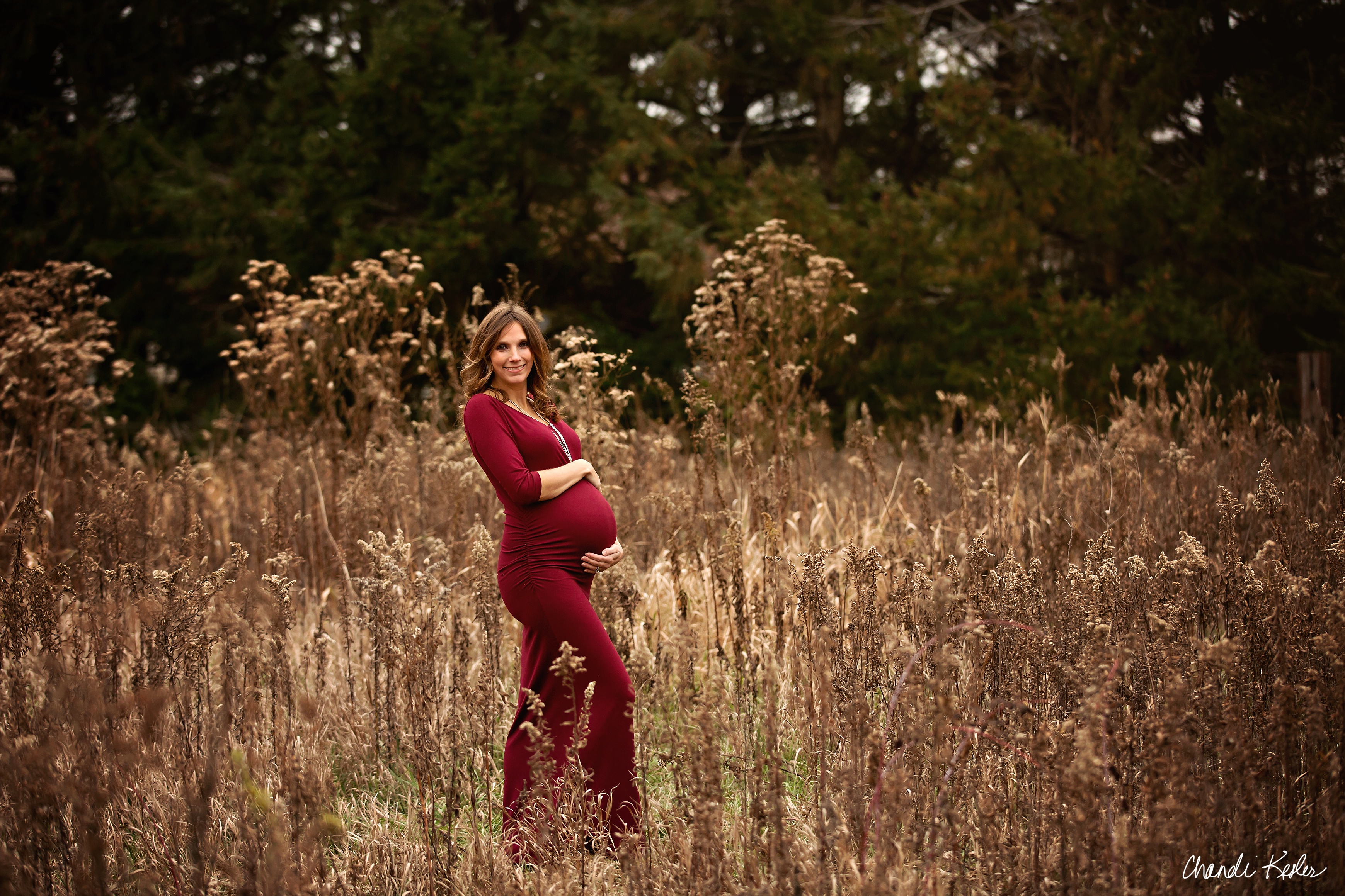 Best maternity photographer mahomet il | Chandi Kesler Photography