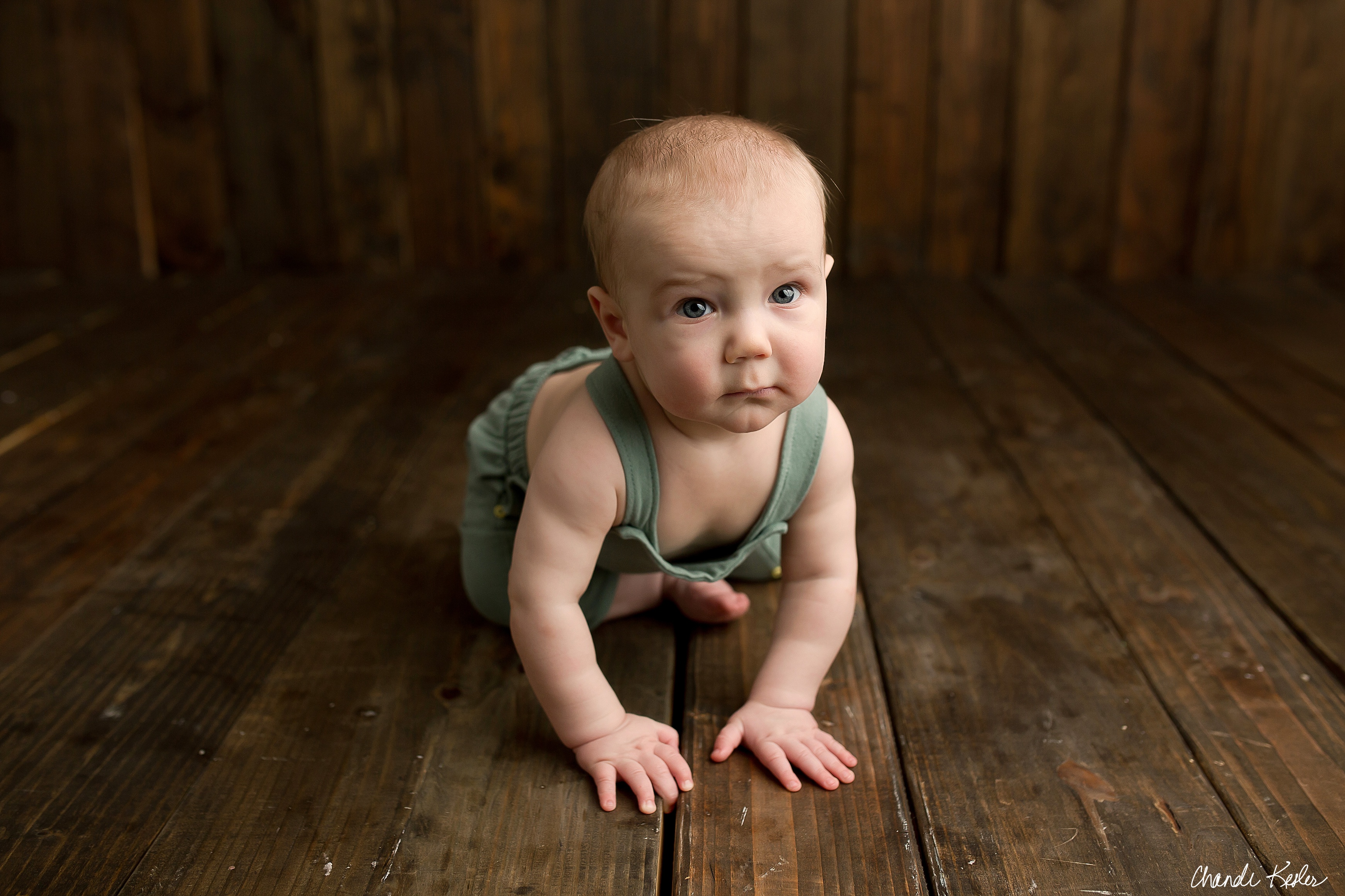 Champaign IL Photographer | 6 month boy session ideas | Chandi Kesler Photography