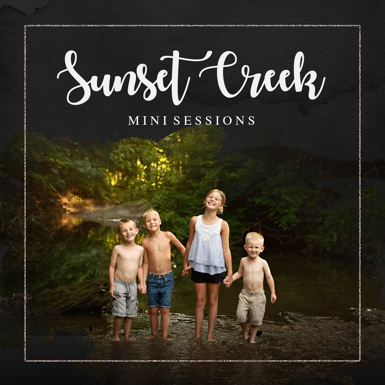 Creek Mini Sessions | Chandi Kesler Photography