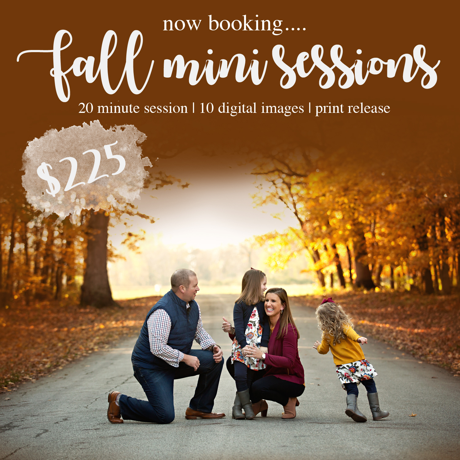 Now Booking Fall Mini Sessions | Bloomington IL Family Photographer