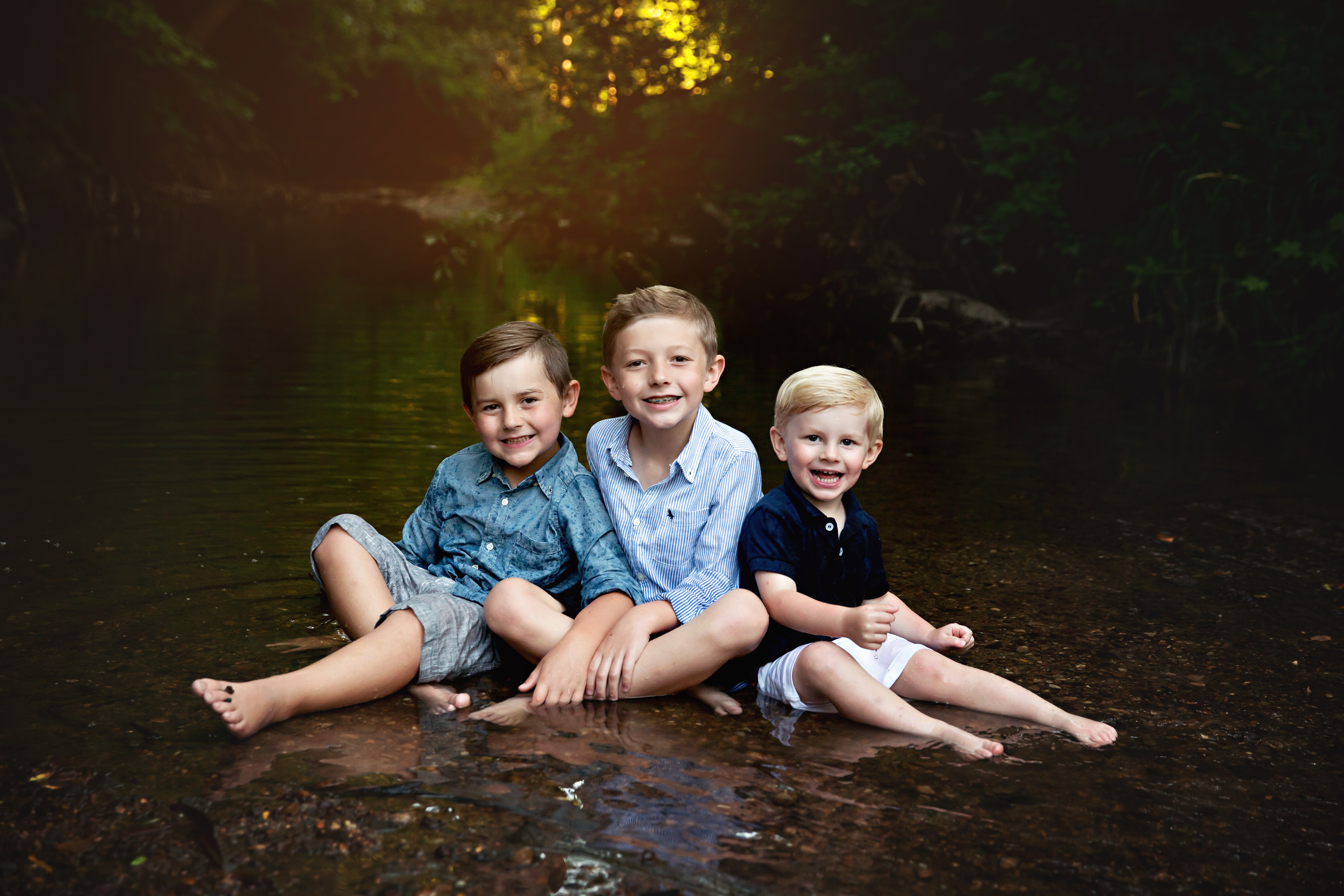Mahomet IL Family Photographer | Chandi Kesler Photography | Creek Mini Sessions