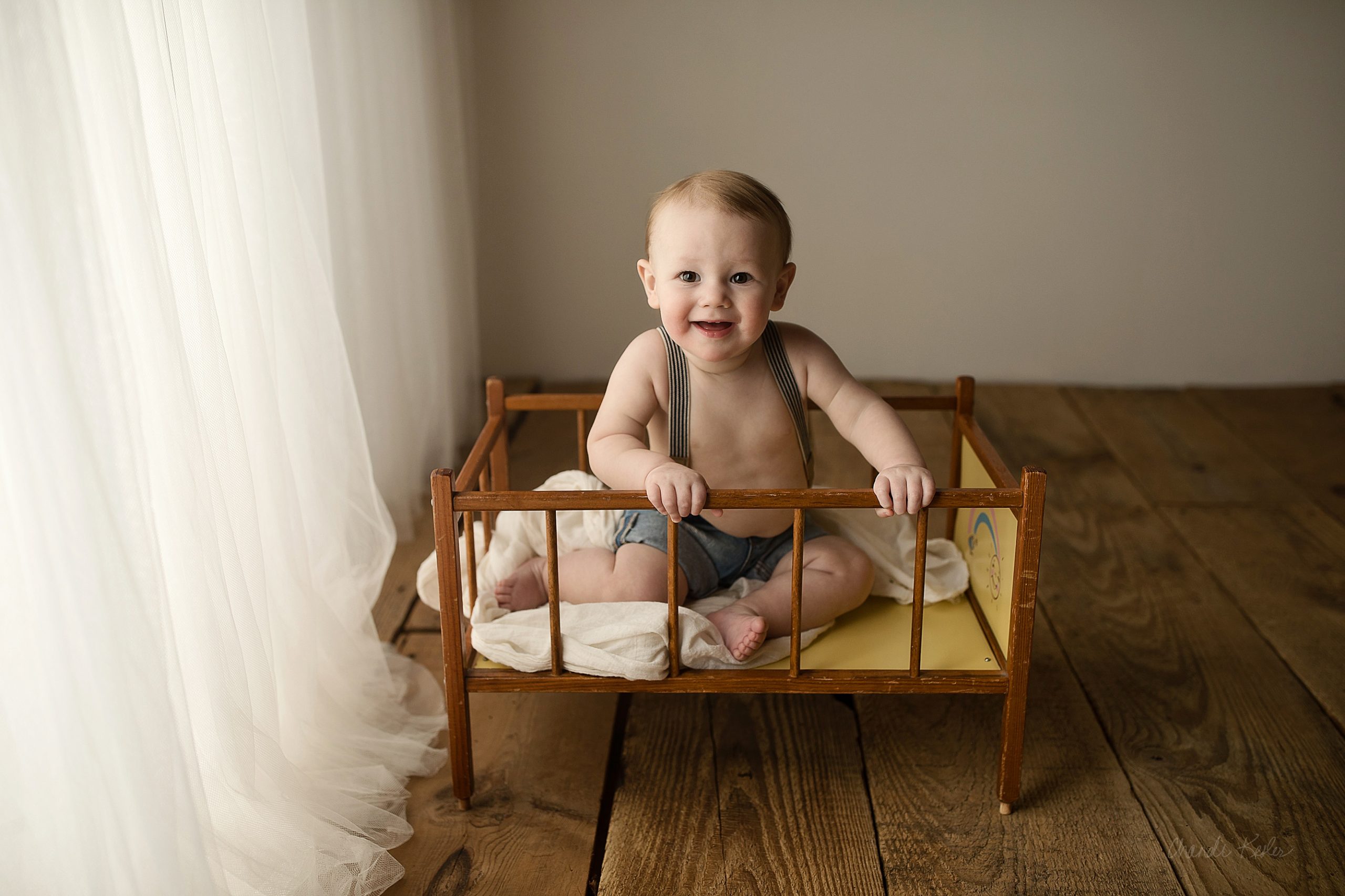 1 Year Studio Session with Chace | Child Farmer City IL Baby Photographer Urbana IL