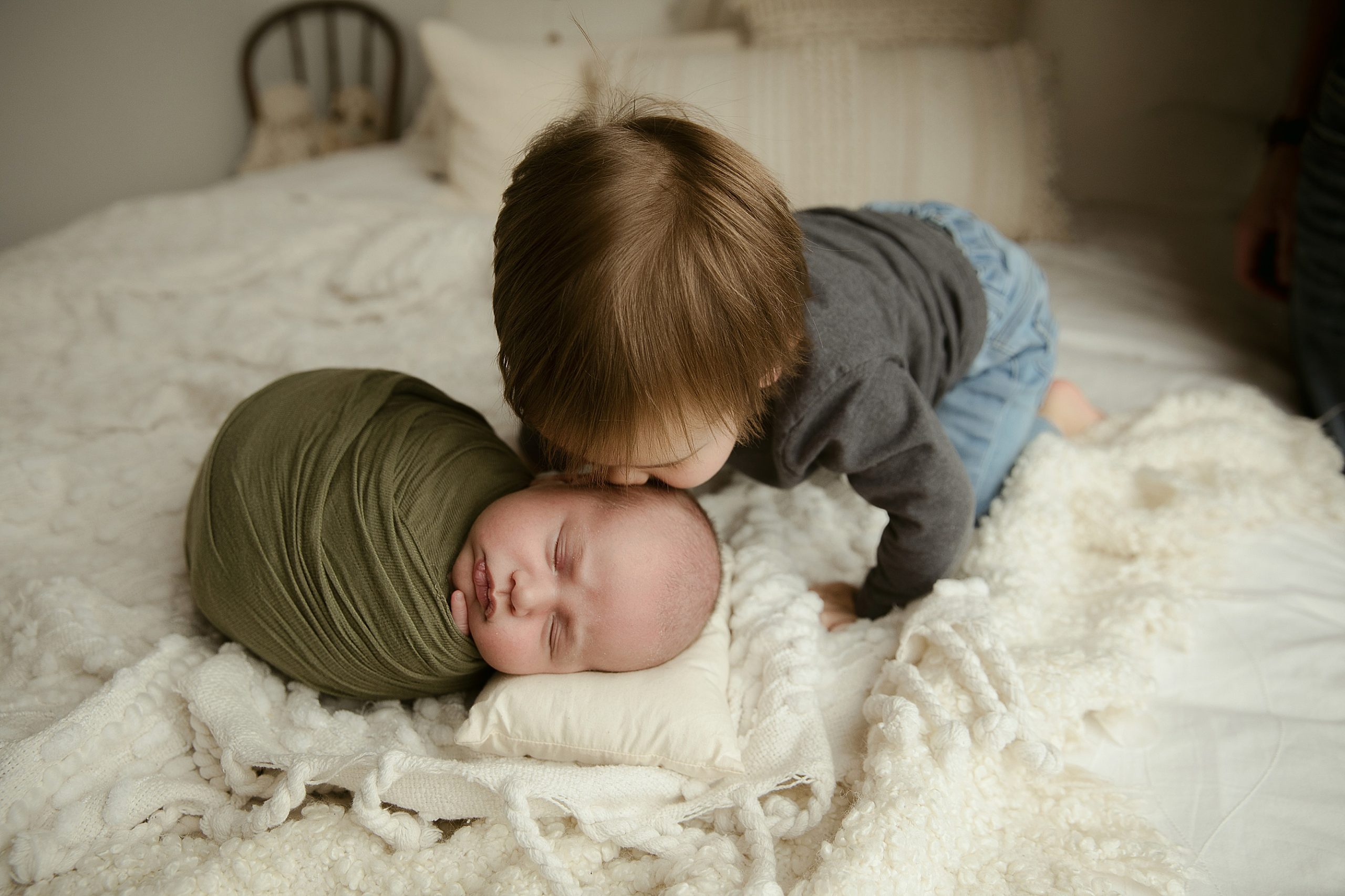 Baby Boy Newborn Session with Ezra | Tremont IL Baby Heyworth IL Newborn Photographer